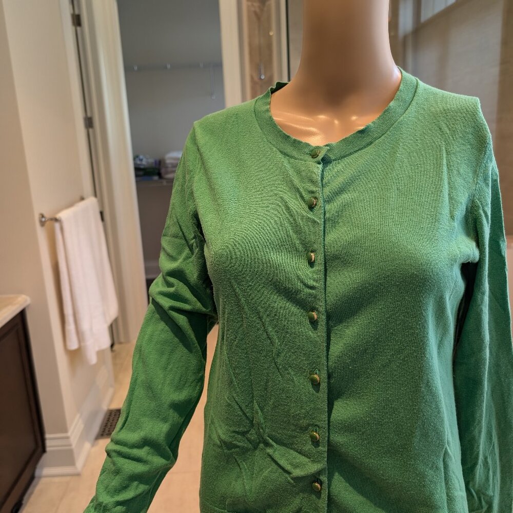 Banana Republic Green Cardigan Size Medium
